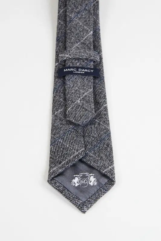 Slips Scott Grey Tweed Check