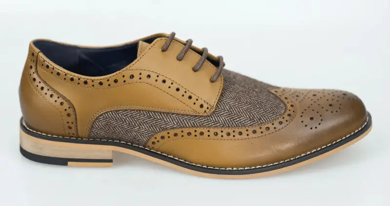 cognac-tweed-schoenen